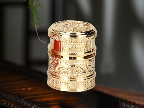 鋅合金茅臺(tái)酒瓶蓋定制